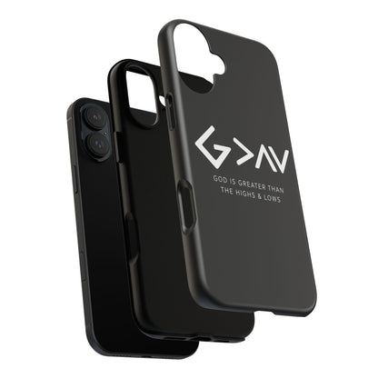 God Is Greater Than The Highs & Lows G>∧∨ Christian Phone Case