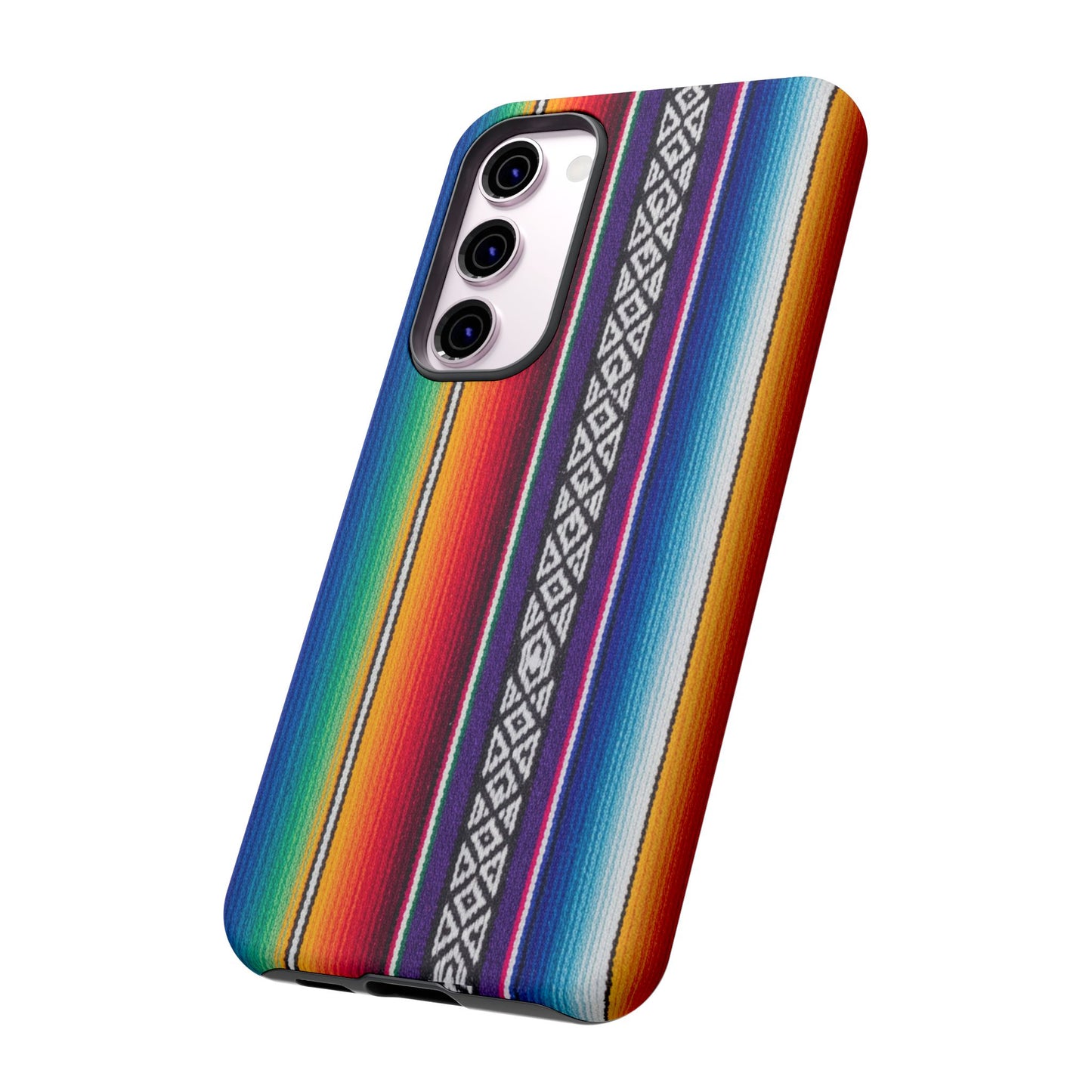Serape Stripe Phone Case – Colorful Mexican Blanket Pattern Tough Case