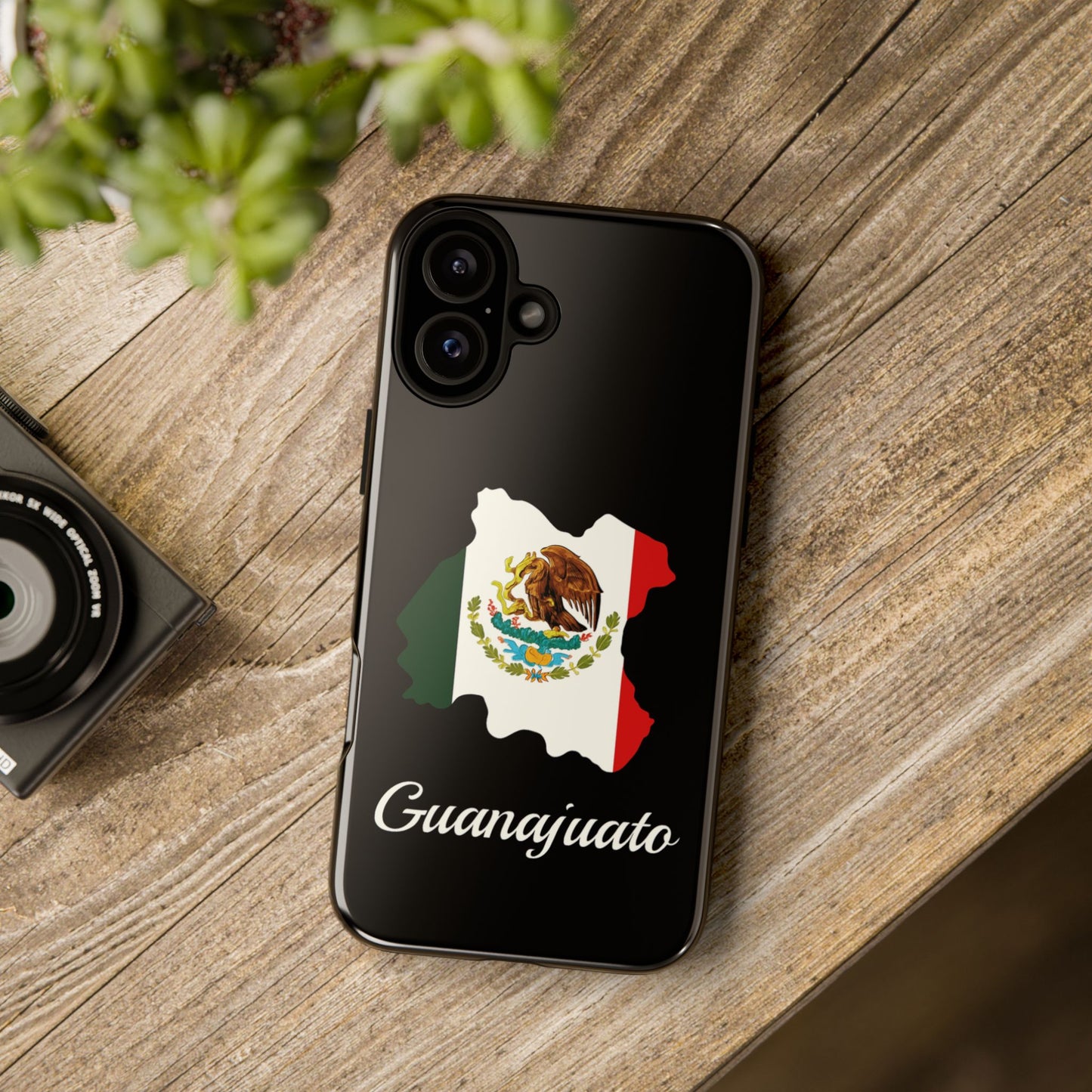 Guanajuato Mexico Flag Map Phone Case | Mexican American Pride Tough Case for iPhone & Samsung