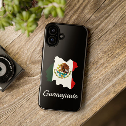 Guanajuato Mexico Flag Map Phone Case | Mexican American Pride Tough Case for iPhone & Samsung