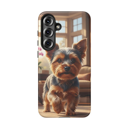 Yorkshire Terrier Phone Case – Cute Yorkie Puppy Tough Case (iPhone, Samsung, Pixel)
