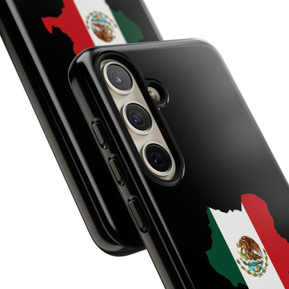 Durango Mexico Flag Map Phone Case | Mexican American Pride Tough Case for iPhone & Samsung