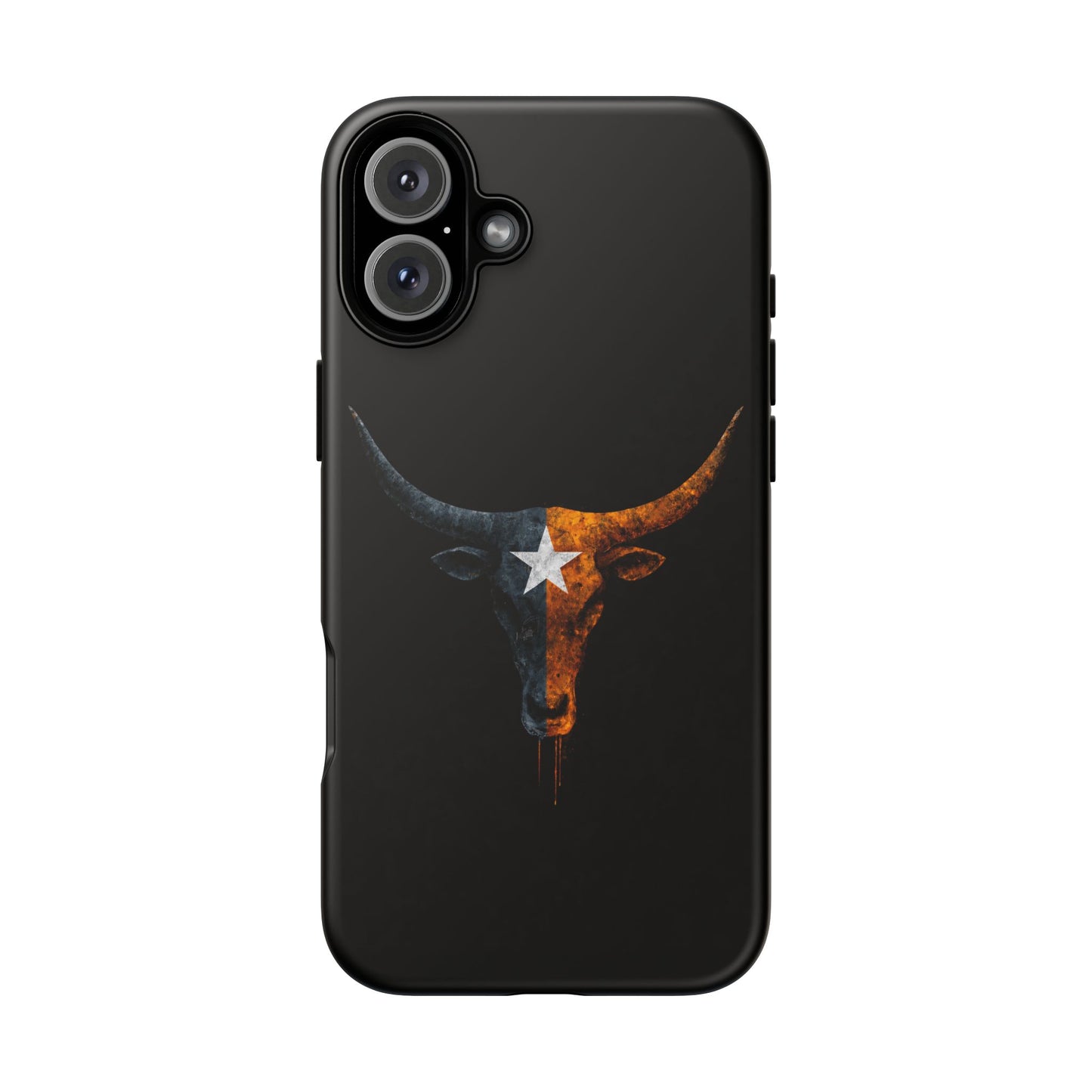 Texas Longhorn Skull Phone Case Western Cowboy Bull iPhone Samsung Cover
