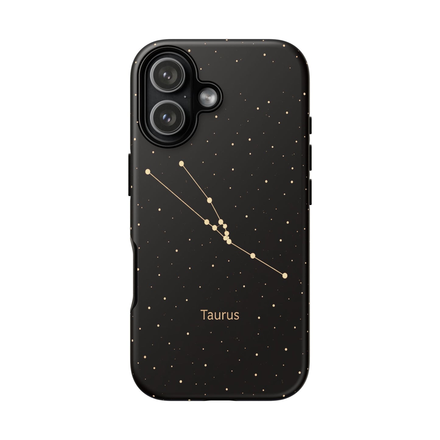 Taurus Zodiac Constellation Phone Case – Luxe Gold Celestial Cover