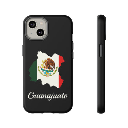 Guanajuato Mexico Flag Map Phone Case | Mexican American Pride Tough Case for iPhone & Samsung