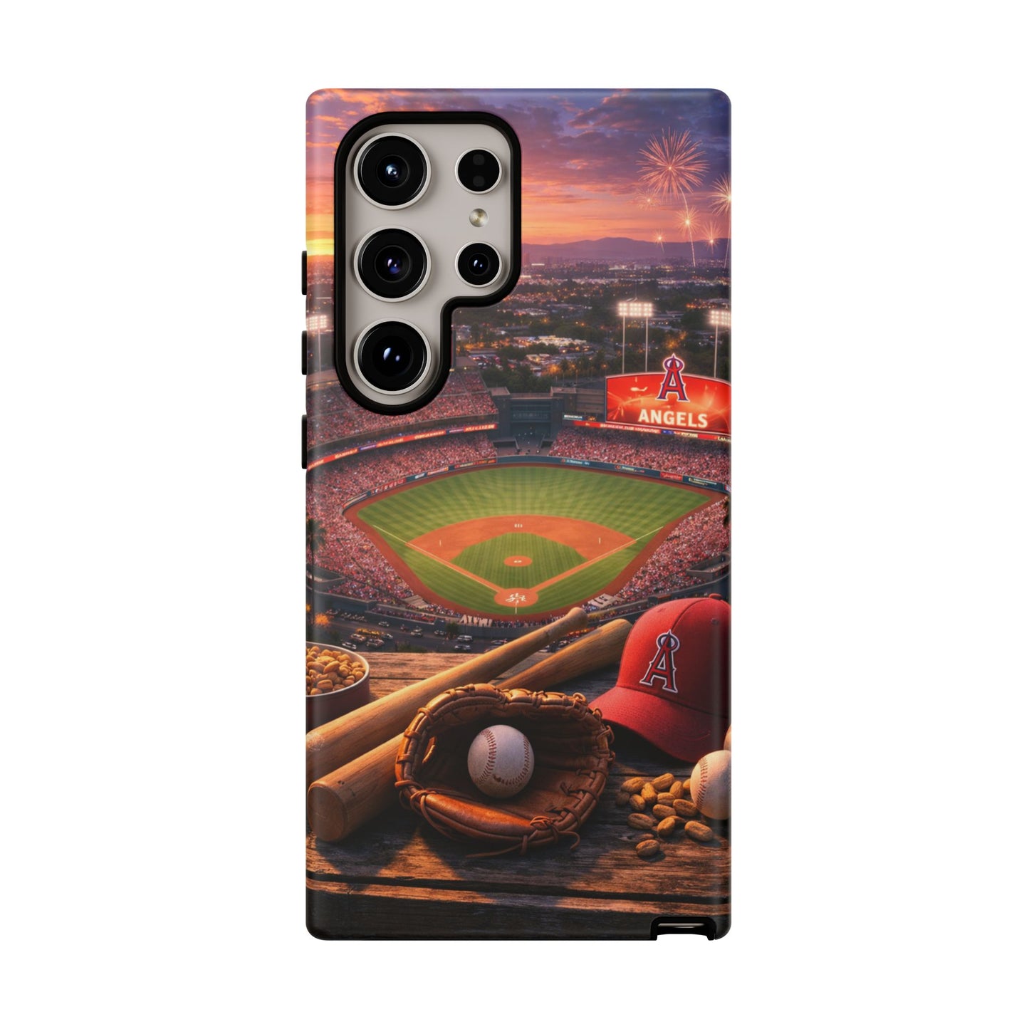 Baseball Stadium Phone Case Sports Fan Ballpark Game Day Tough Case