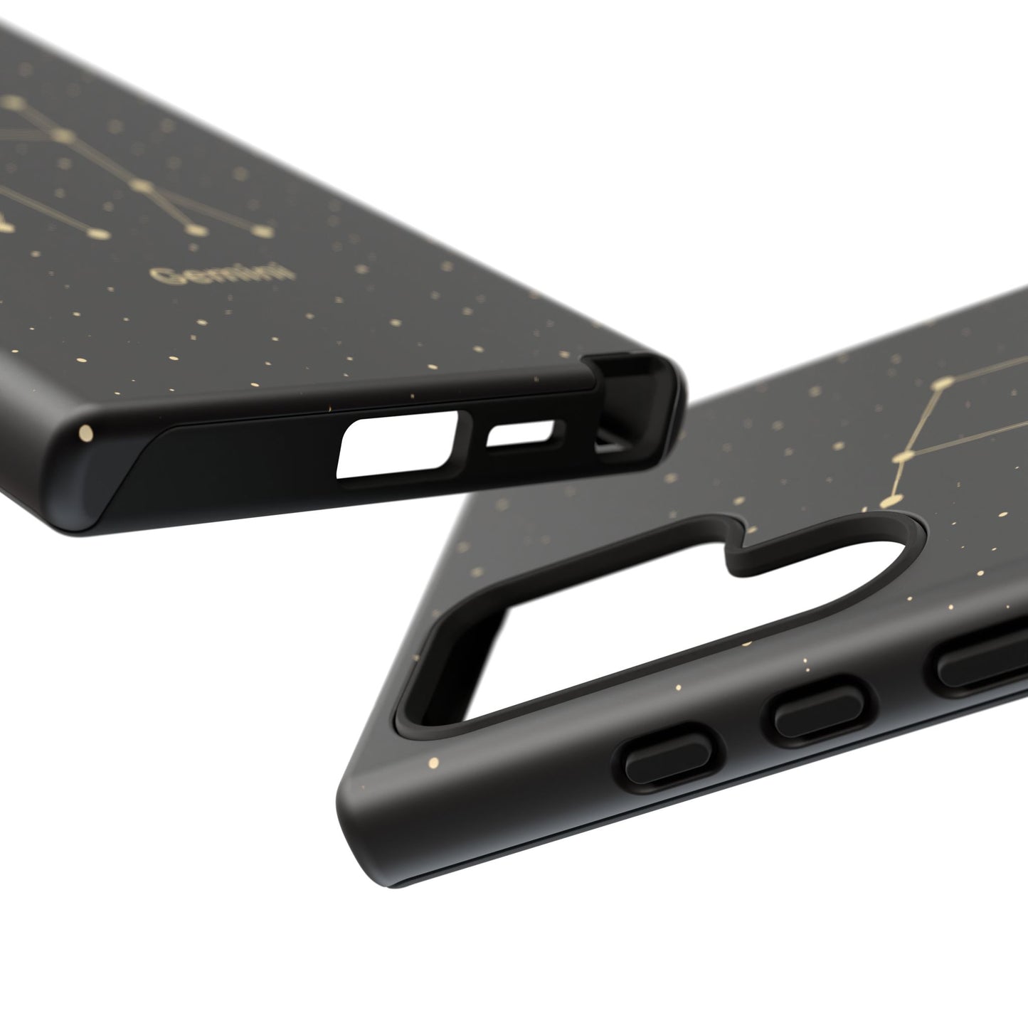 Gemini Zodiac Constellation Phone Case – Luxe Gold Celestial Cover