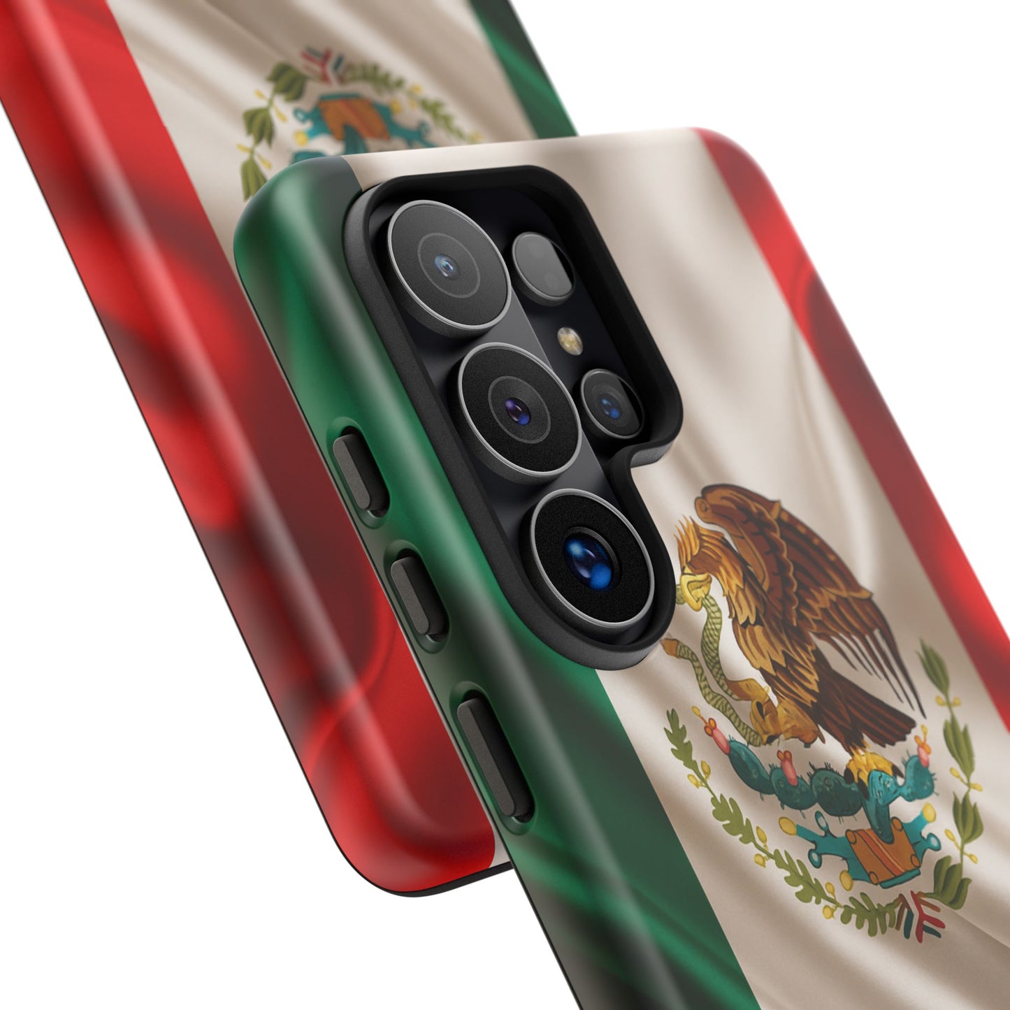 Mexico Flag Phone Case | Mexican Pride iPhone & Samsung Case | Tricolor Aesthetic Tough Protective Cover