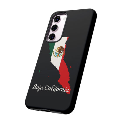 Baja California Mexico Flag Map Phone Case | Mexican American Pride Tough Case for iPhone & Samsung