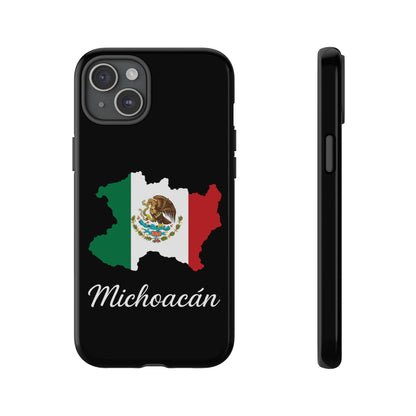 Michoacán Mexico Flag Map Phone Case | Mexican American Pride Tough Case for iPhone & Samsung
