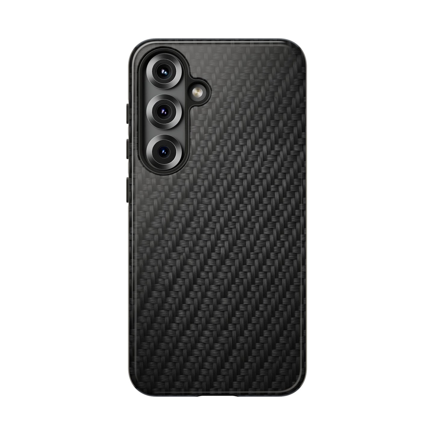 Carbon Fiber Inspired Phone Case – Rugged Slim Protective Tech Case for iPhone & Samsung