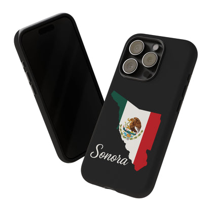 Sonora Mexico Flag Map Phone Case | Mexican American Pride Tough Case for iPhone & Samsung
