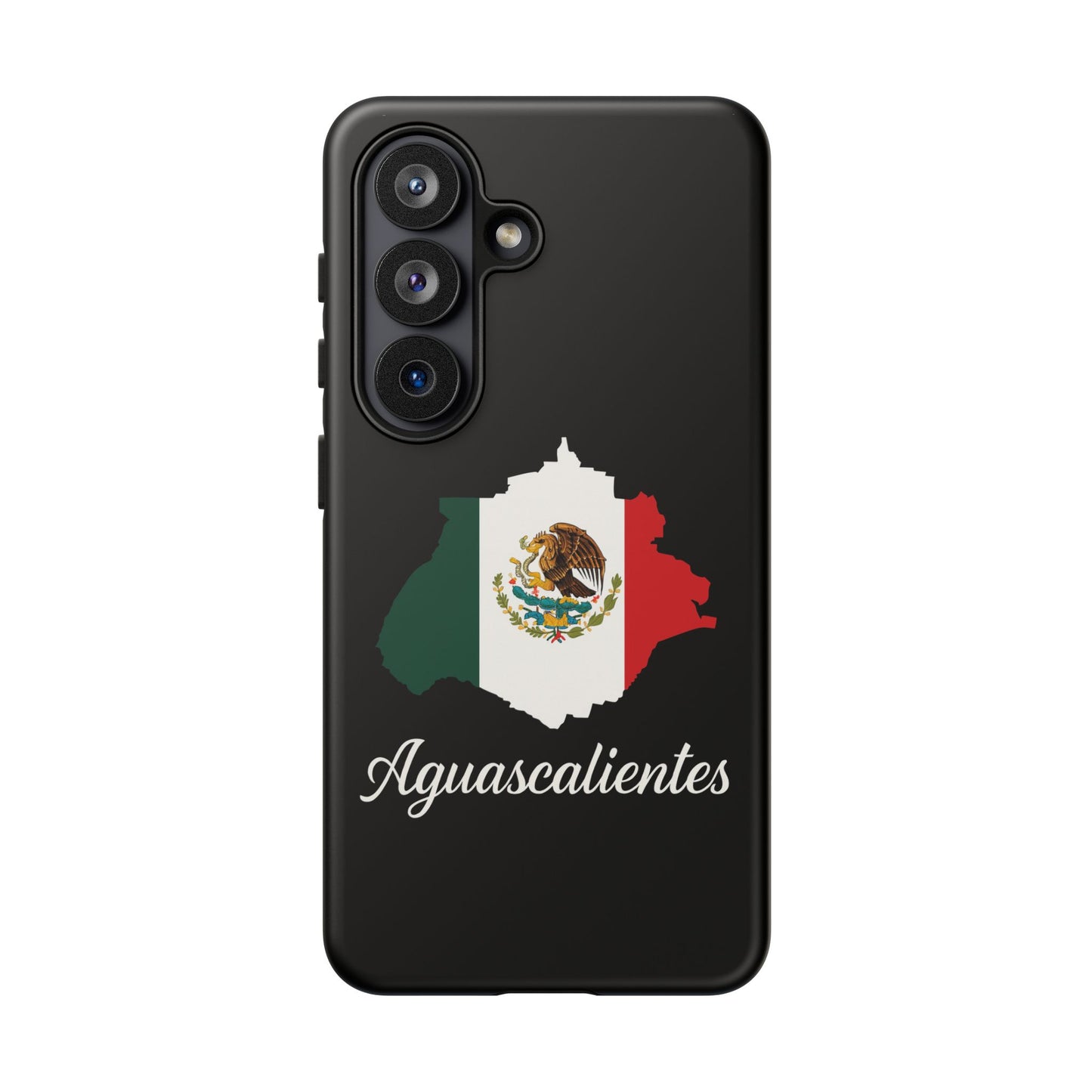 Aguascalientes Mexico Flag Map Phone Case | Mexican American Pride Tough Case for iPhone & Samsung