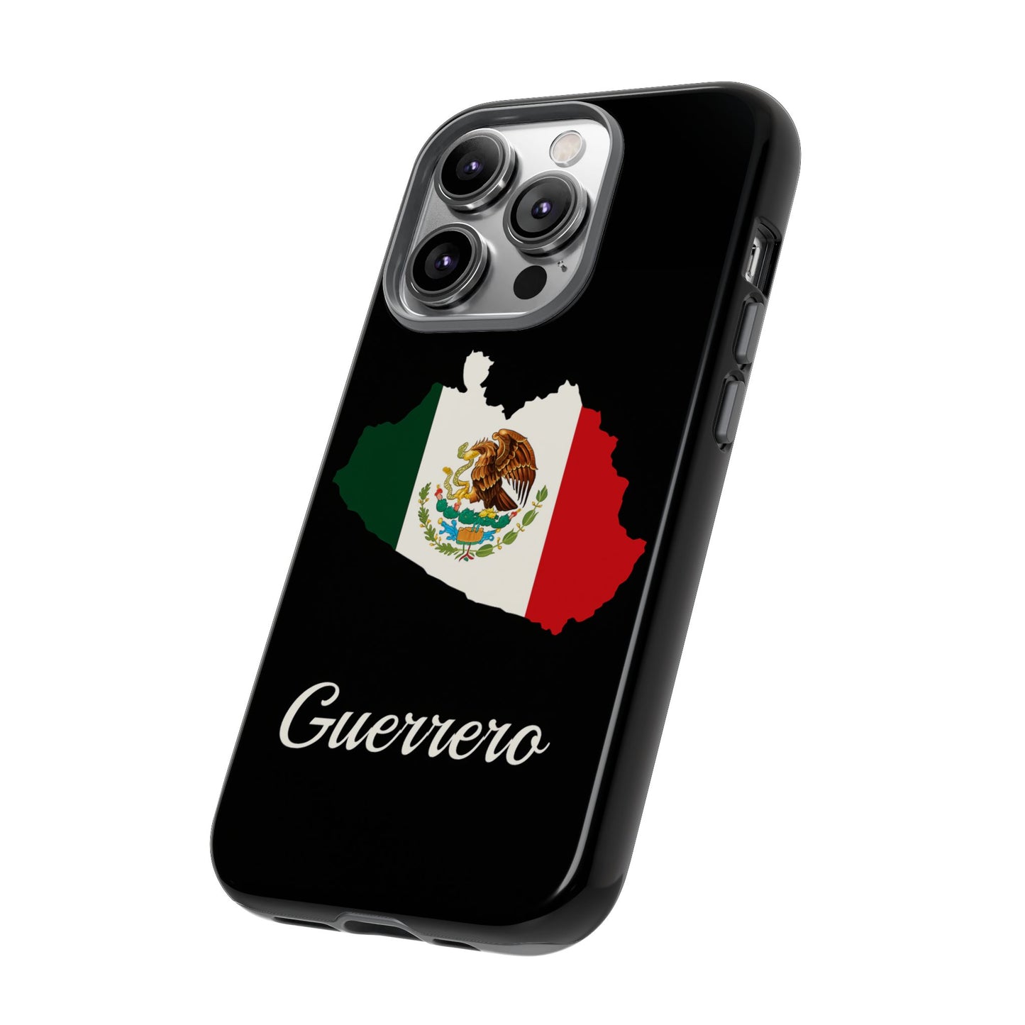Guerrero Mexico Flag Map Phone Case | Mexican American Pride Tough Case for iPhone & Samsung