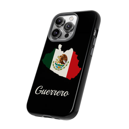 Guerrero Mexico Flag Map Phone Case | Mexican American Pride Tough Case for iPhone & Samsung