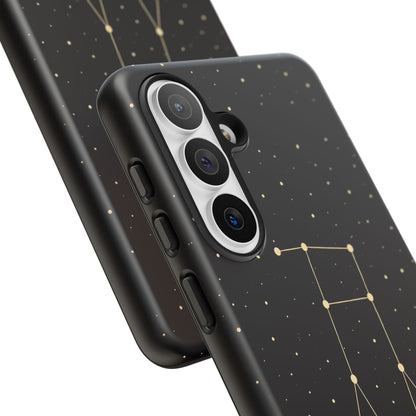 Gemini Zodiac Constellation Phone Case – Luxe Gold Celestial Cover