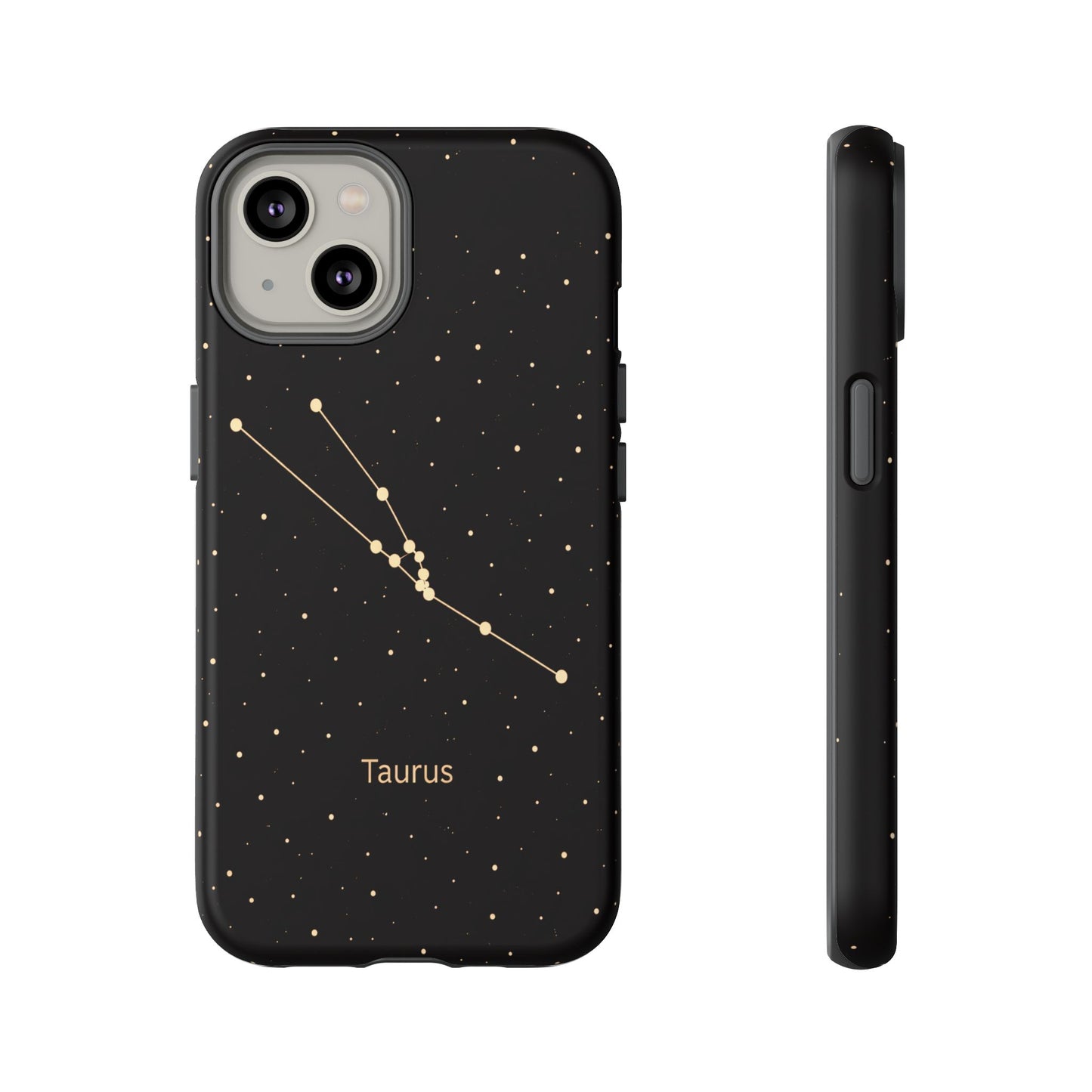 Taurus Zodiac Constellation Phone Case – Luxe Gold Celestial Cover