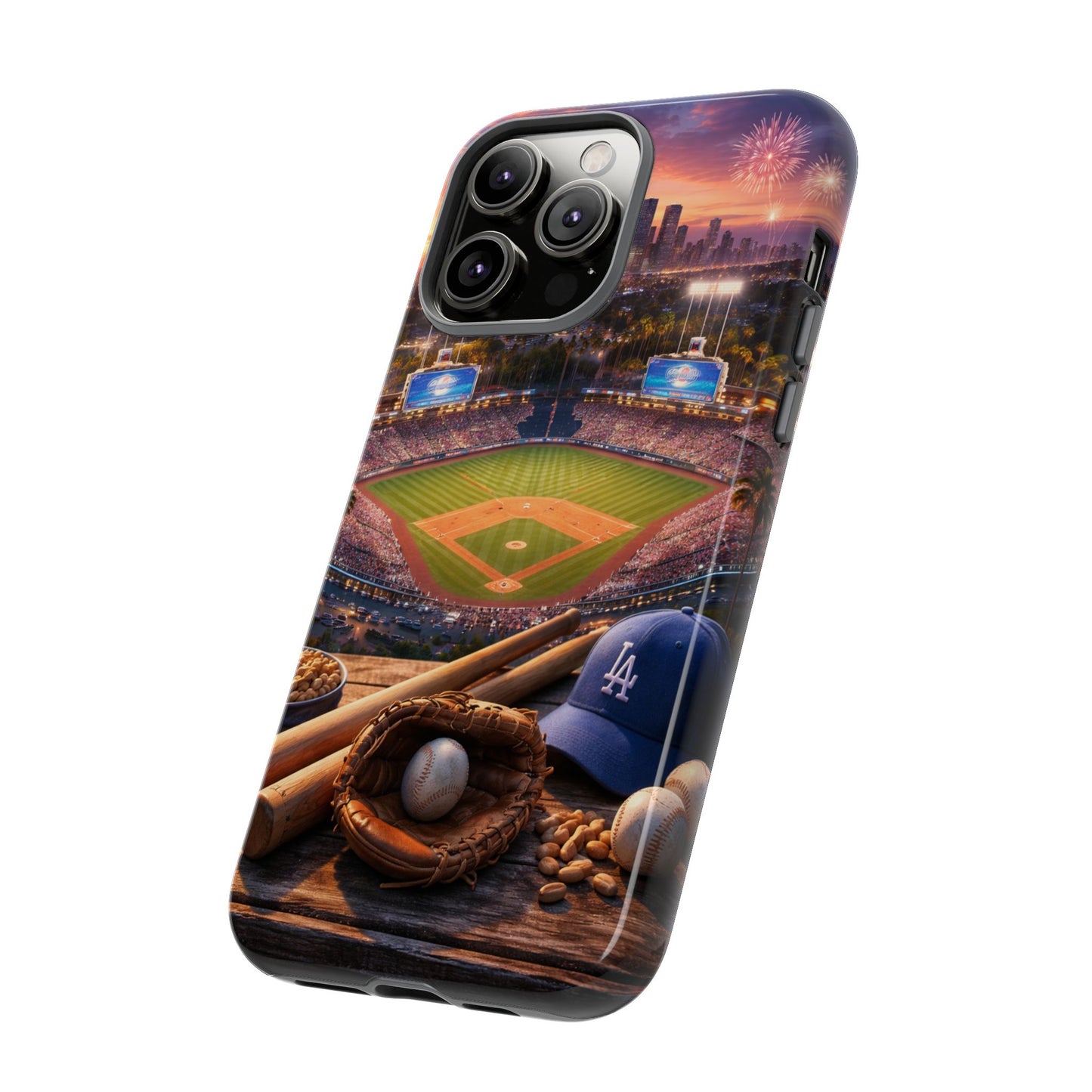 Baseball Sunset Stadium Phone Case LA Game Day Sports Aesthetic Case
