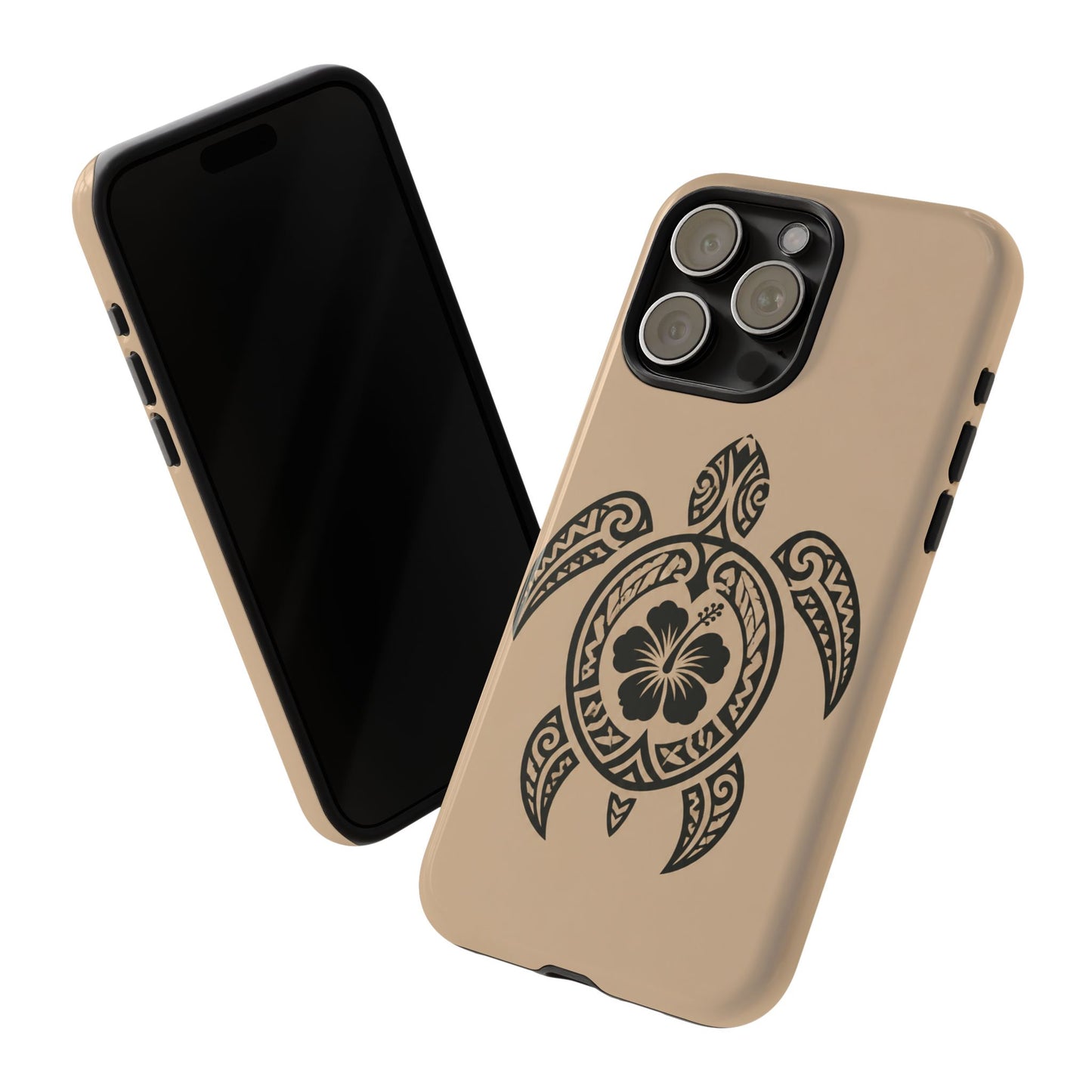 Polynesian Turtle Phone Case | Hawaiian Beach Tough Cover