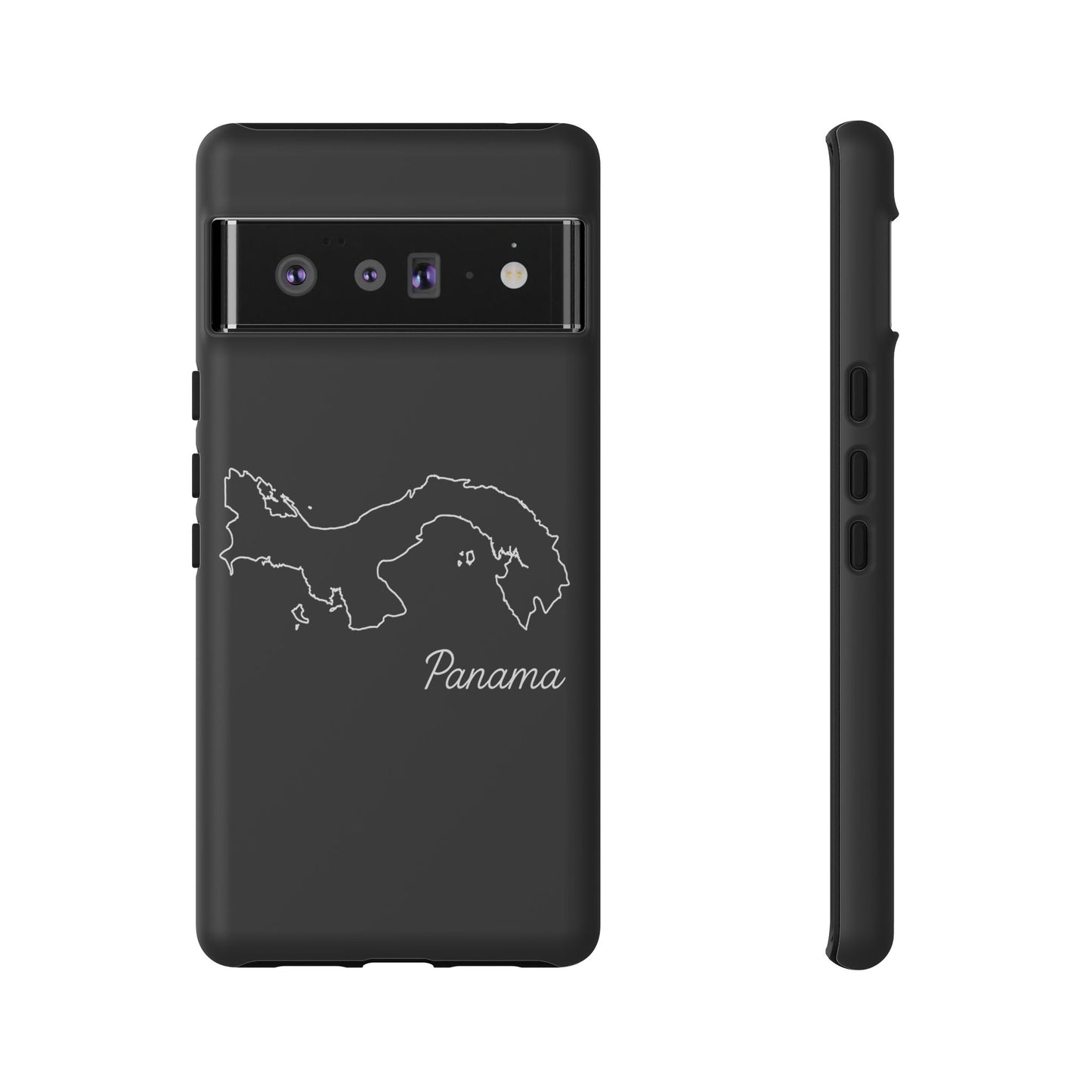 Panama Outline Phone Case – Minimal Country Map Tough Case (iPhone, Samsung, Pixel)