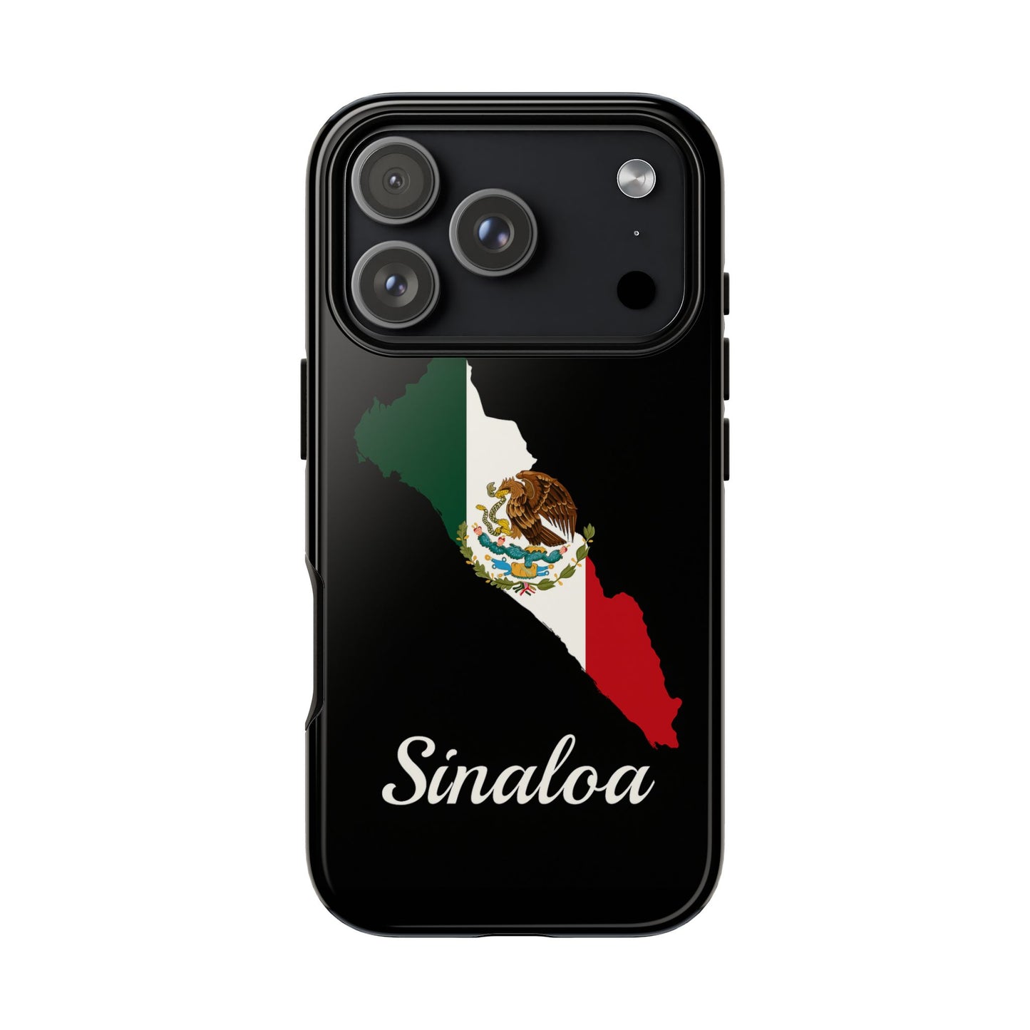 Sinaloa Mexico Flag Map Phone Case | Mexican American Pride Tough Case for iPhone & Samsung
