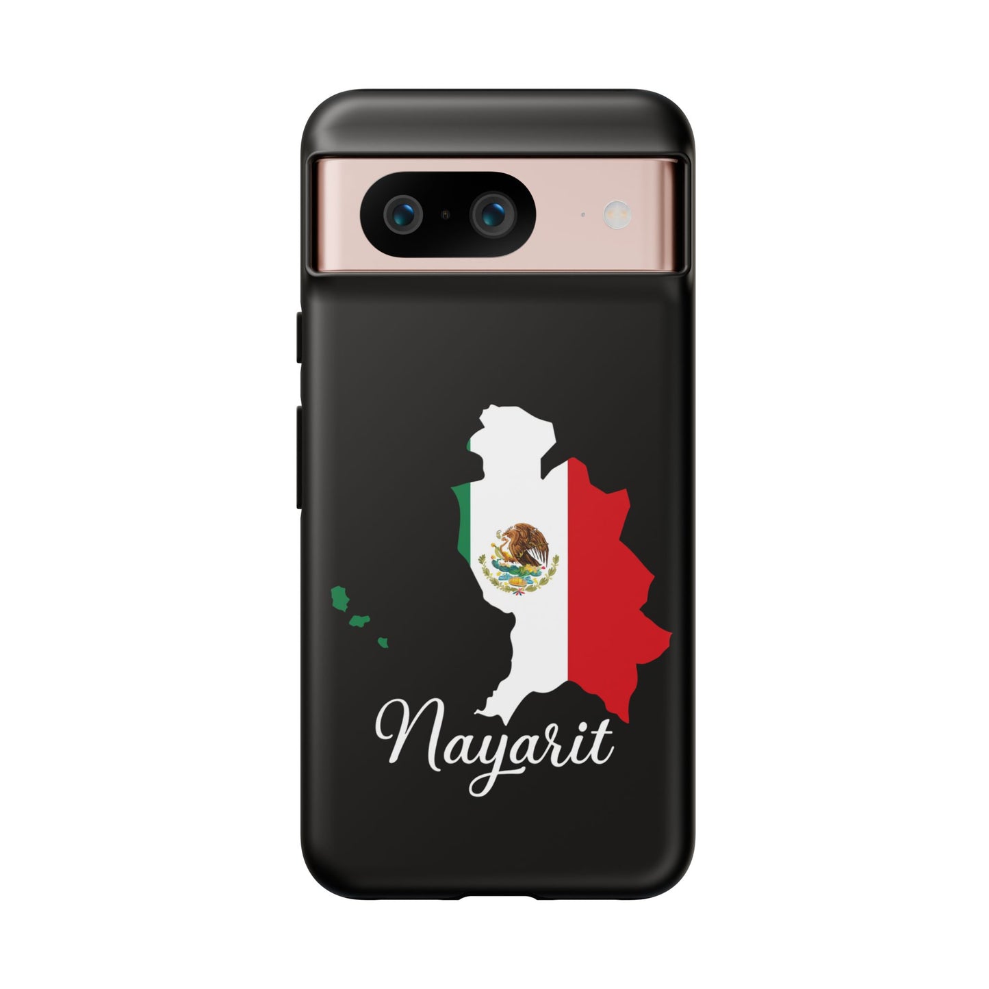Nayarit Mexico Flag Map Phone Case | Mexican American Pride Tough Case for iPhone & Samsung