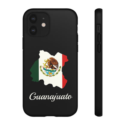 Guanajuato Mexico Flag Map Phone Case | Mexican American Pride Tough Case for iPhone & Samsung