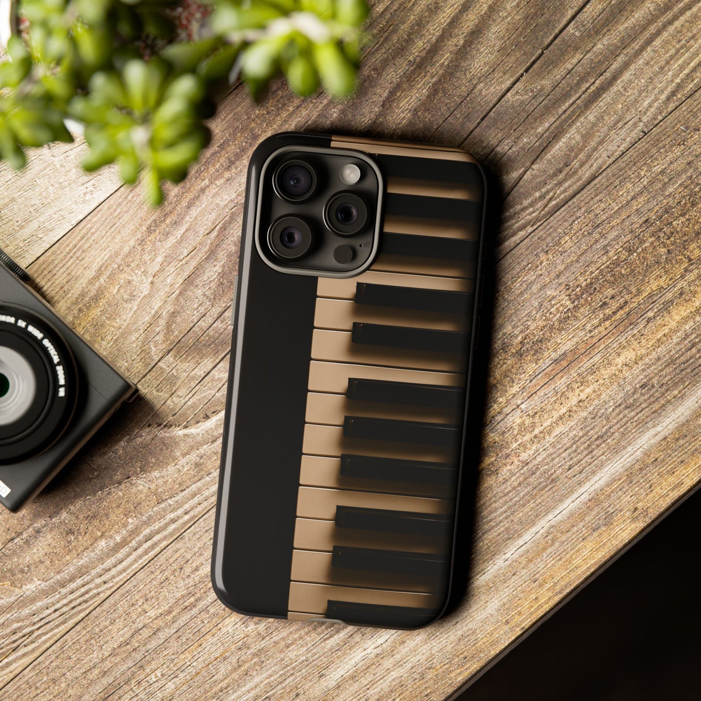 Piano Phone Case – Piano Keyboard Tough Case for Musicians (iPhone, Samsung, Pixel)
