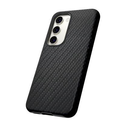 Carbon Fiber Inspired Phone Case – Rugged Slim Protective Tech Case for iPhone & Samsung