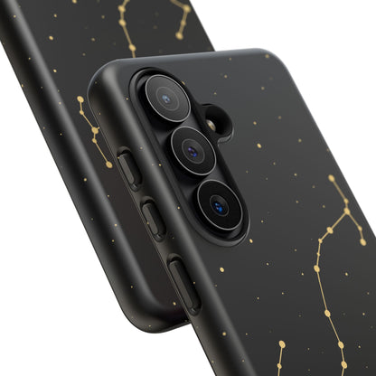 Scorpio Zodiac Constellation Phone Case – Luxe Gold Celestial Cover
