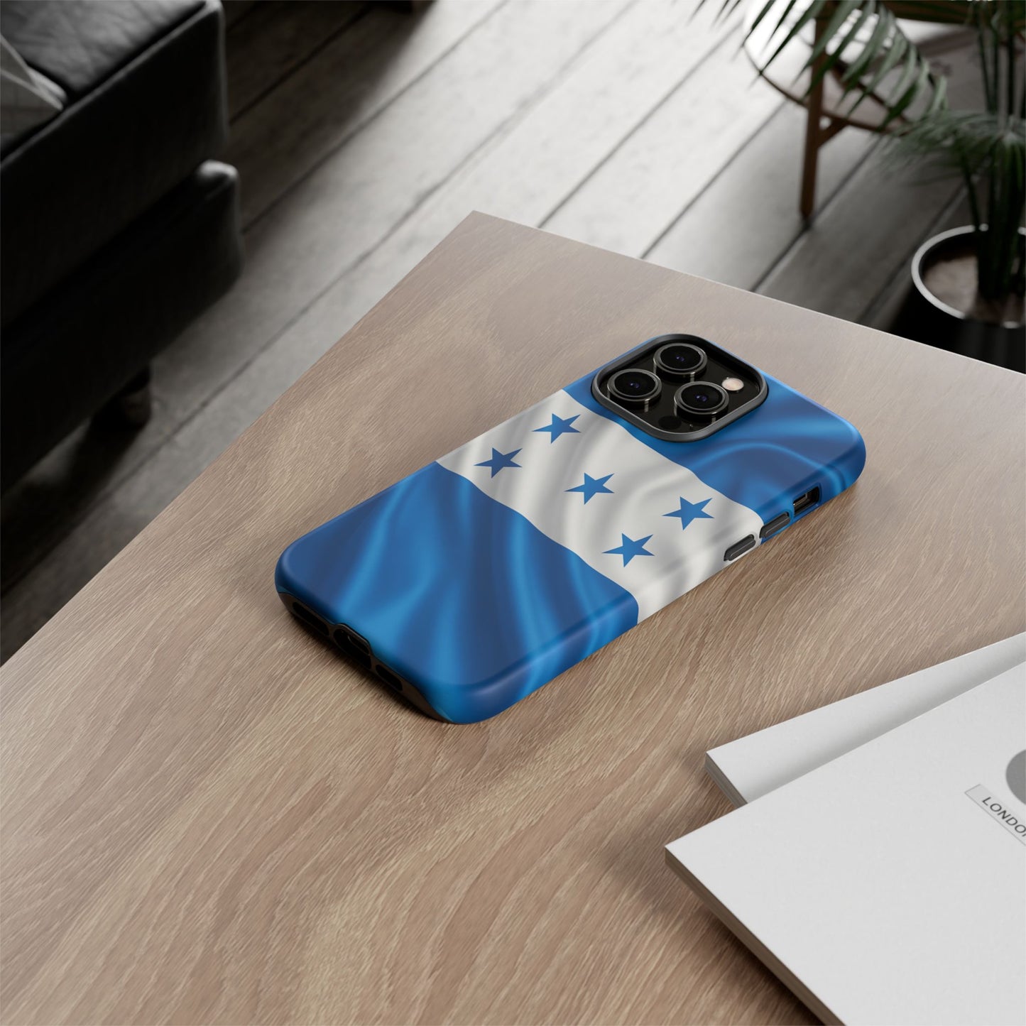 Honduras Flag Phone Case | Honduran Pride Blue & White Flag iPhone & Samsung Tough Protective Case