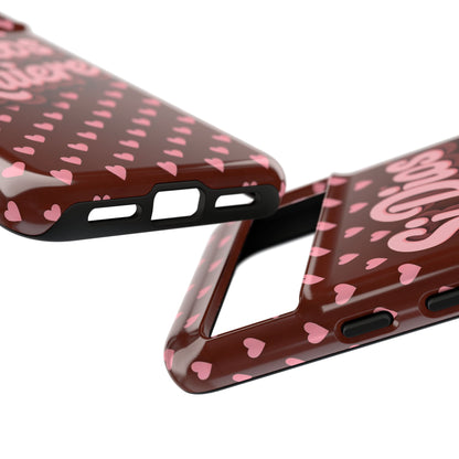 Si Dios Quiere Phone Case Latina Aesthetic Pink Hearts iPhone Samsung