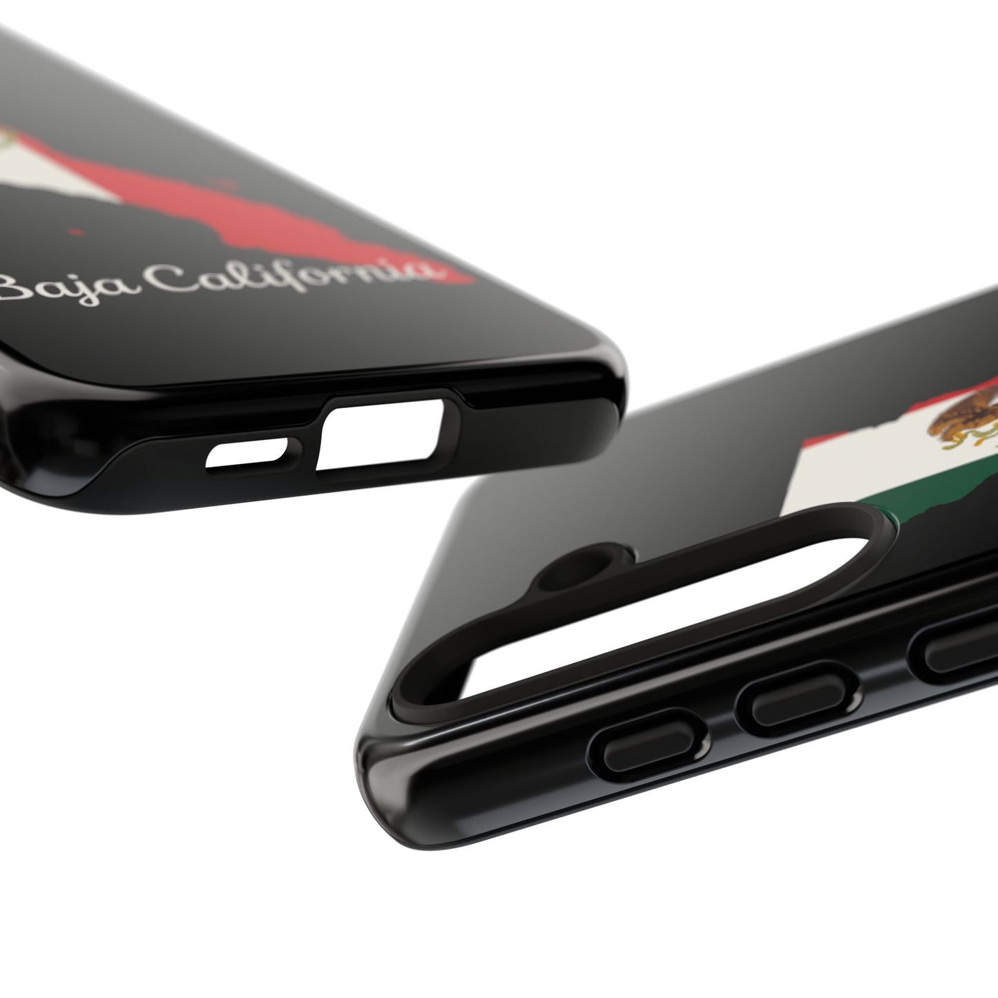 Baja California Mexico Flag Map Phone Case | Mexican American Pride Tough Case for iPhone & Samsung