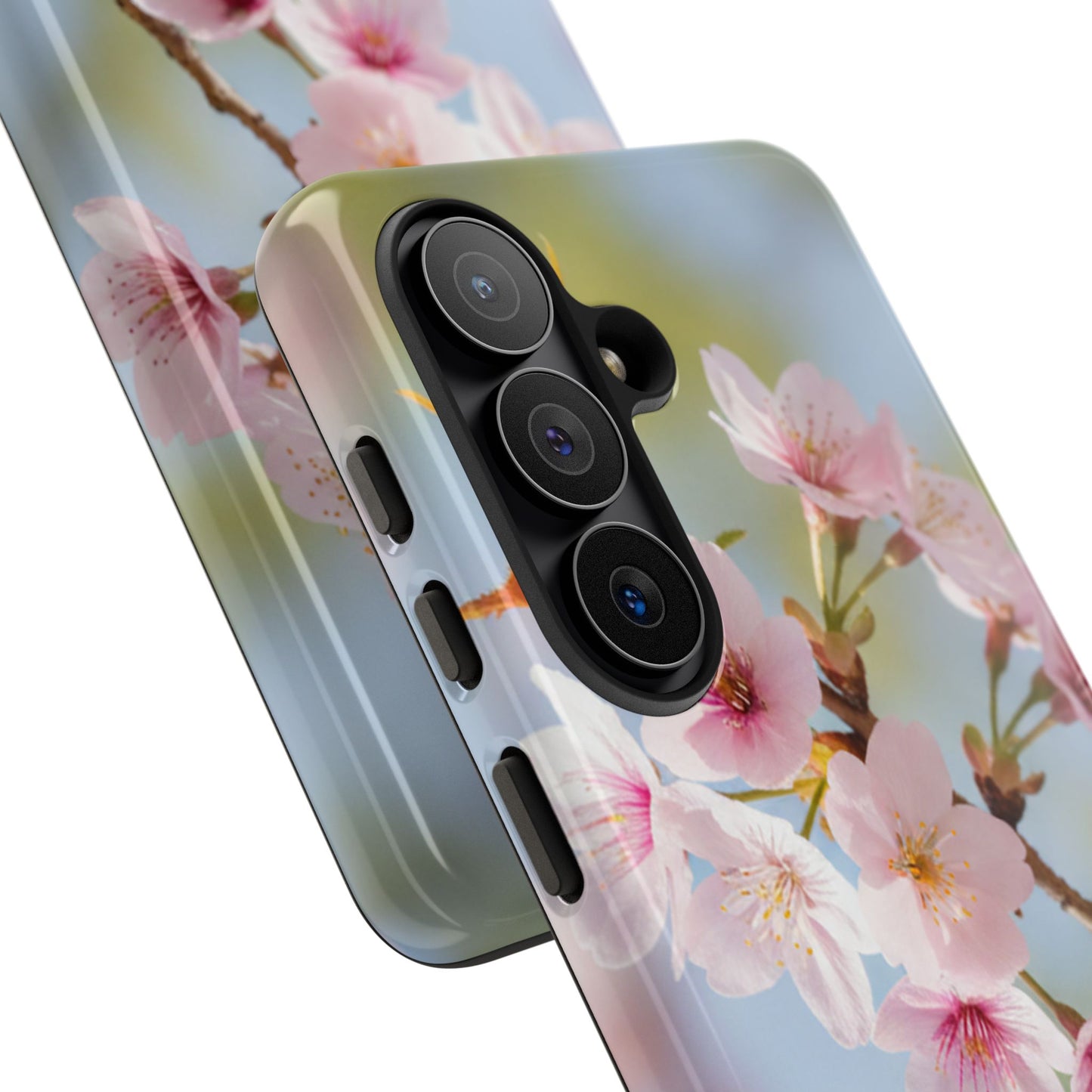 Cherry Blossom Phone Case – Pink Floral Tough Case (iPhone, Samsung Galaxy, Pixel)