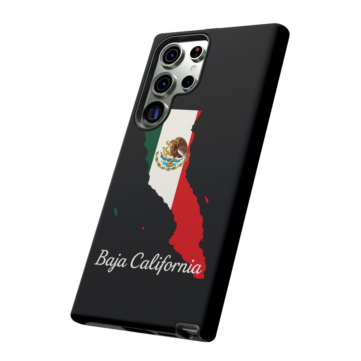 Baja California Mexico Flag Map Phone Case | Mexican American Pride Tough Case for iPhone & Samsung