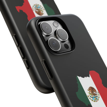 Durango Mexico Flag Map Phone Case | Mexican American Pride Tough Case for iPhone & Samsung
