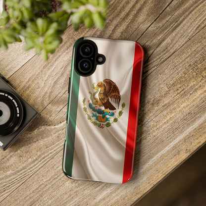Mexico Flag Phone Case | Mexican Pride iPhone & Samsung Case | Tricolor Aesthetic Tough Protective Cover