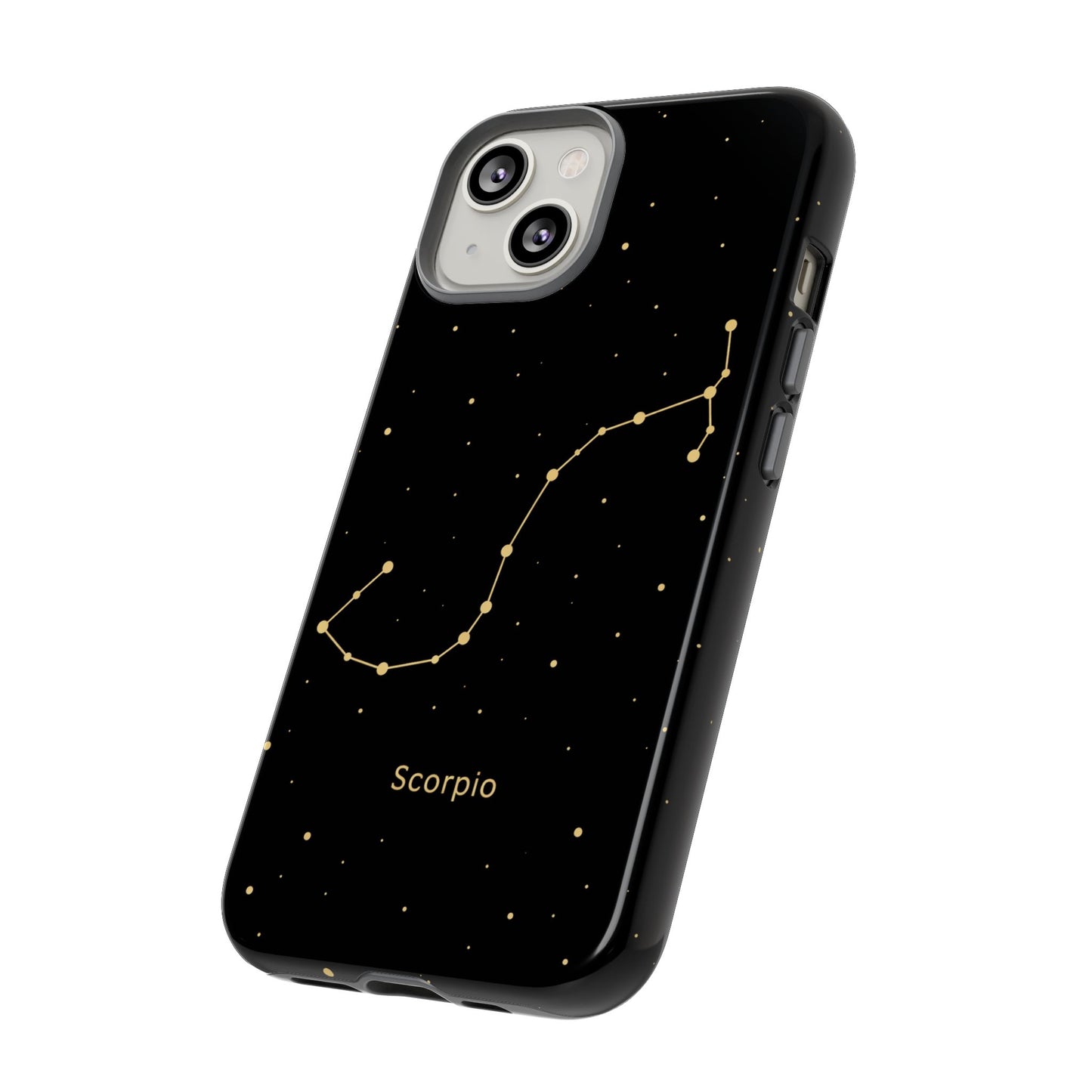 Scorpio Zodiac Constellation Phone Case – Luxe Gold Celestial Cover