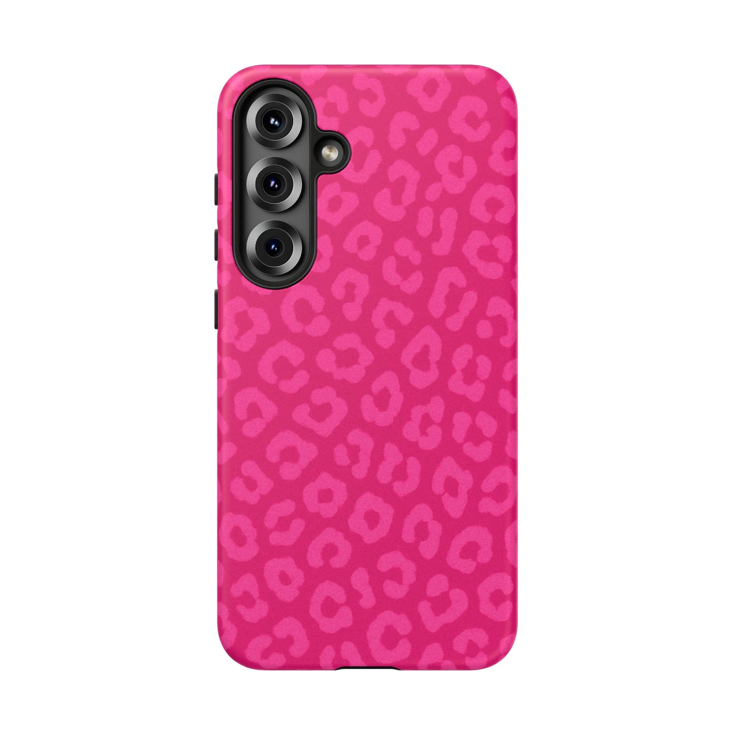 Hot Pink Leopard Print Phone Case – Bold Coquette Leopard Tough Case