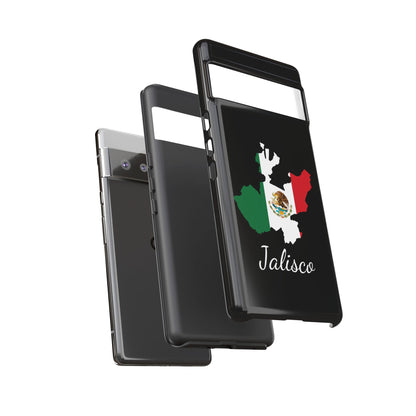 Jalisco Mexico Flag Map Phone Case | Mexican American Pride Tough Case for iPhone & Samsung
