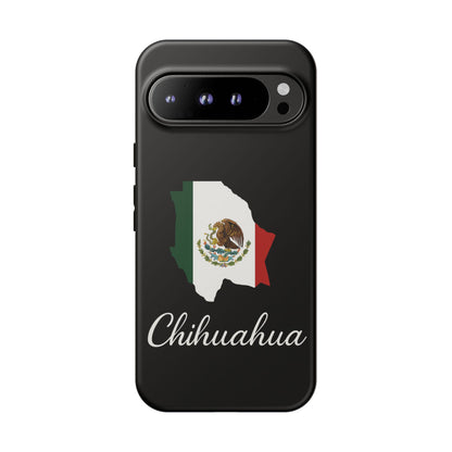 Chihuahua Mexico Flag Map Phone Case | Mexican American Pride Tough Case for iPhone & Samsung