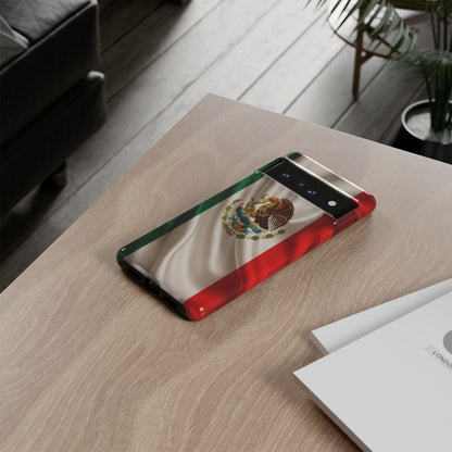 Mexico Flag Phone Case | Mexican Pride iPhone & Samsung Case | Tricolor Aesthetic Tough Protective Cover