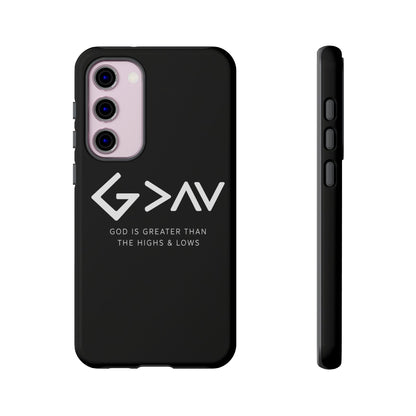 God Is Greater Than The Highs & Lows G>∧∨ Christian Phone Case