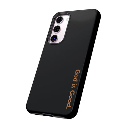 God Is Good Phone Case Minimal Aesthetic Christian Tough Cover
