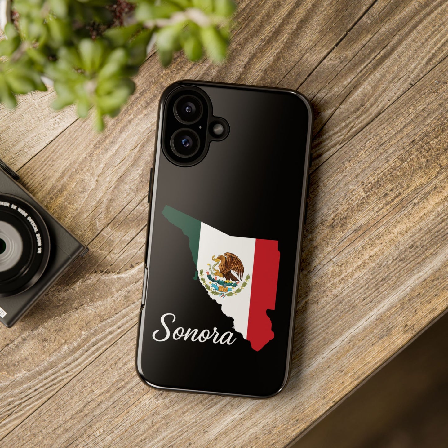 Sonora Mexico Flag Map Phone Case | Mexican American Pride Tough Case for iPhone & Samsung