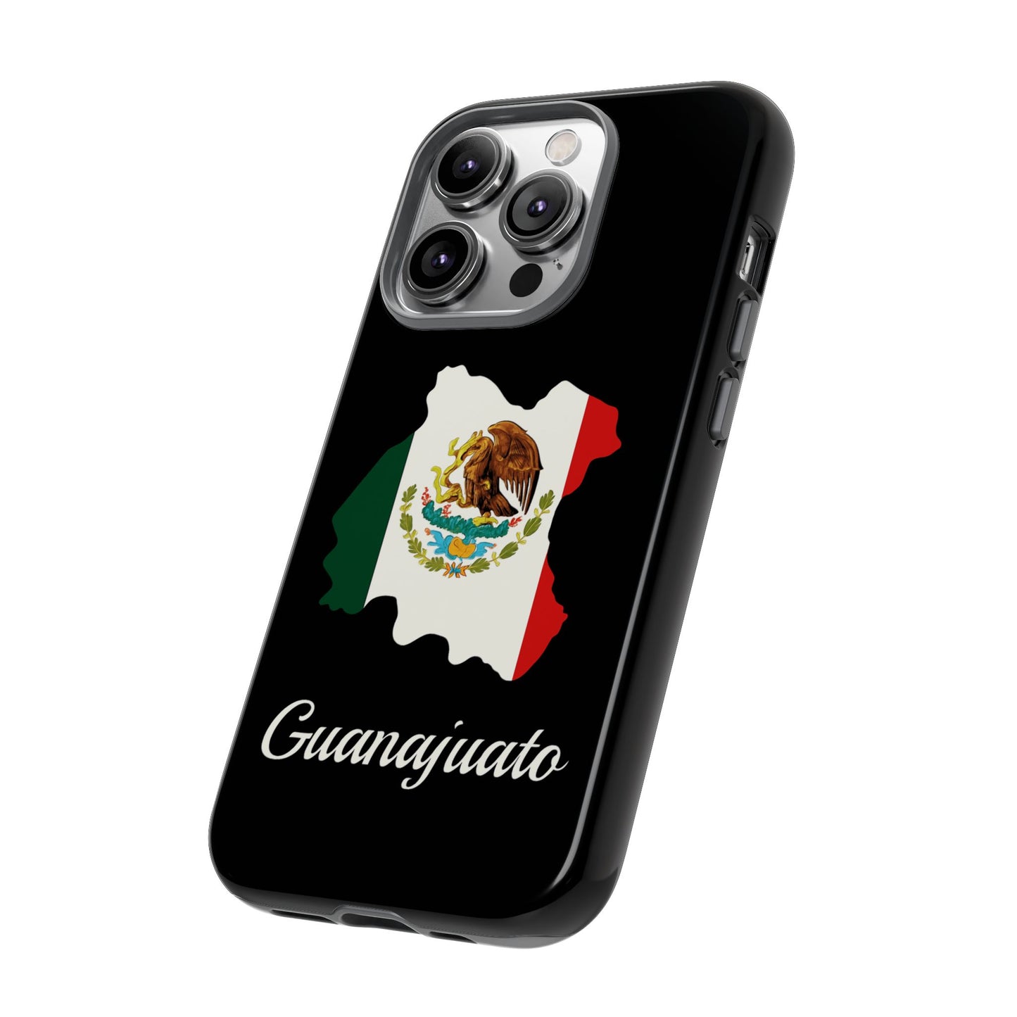Guanajuato Mexico Flag Map Phone Case | Mexican American Pride Tough Case for iPhone & Samsung