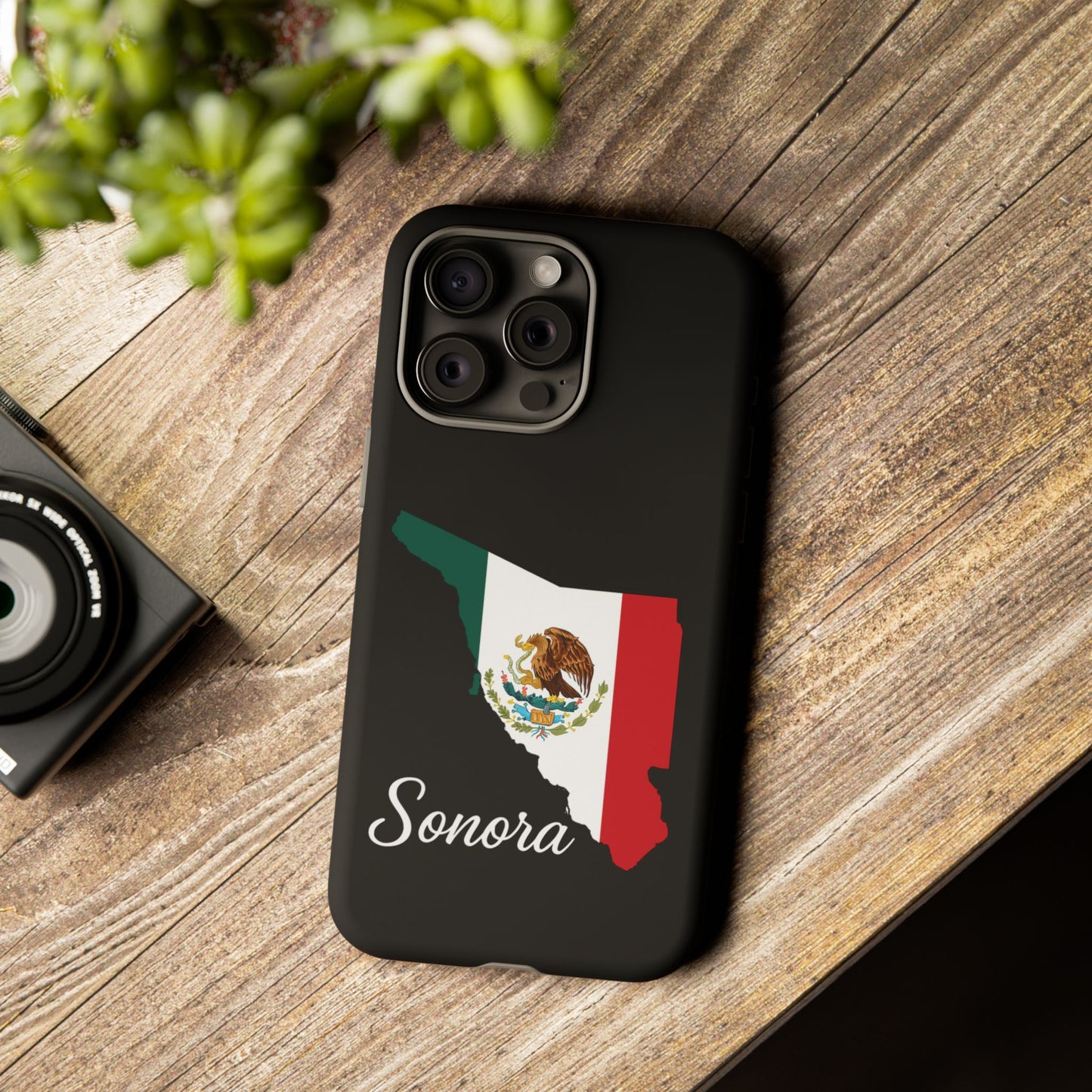 Sonora Mexico Flag Map Phone Case | Mexican American Pride Tough Case for iPhone & Samsung