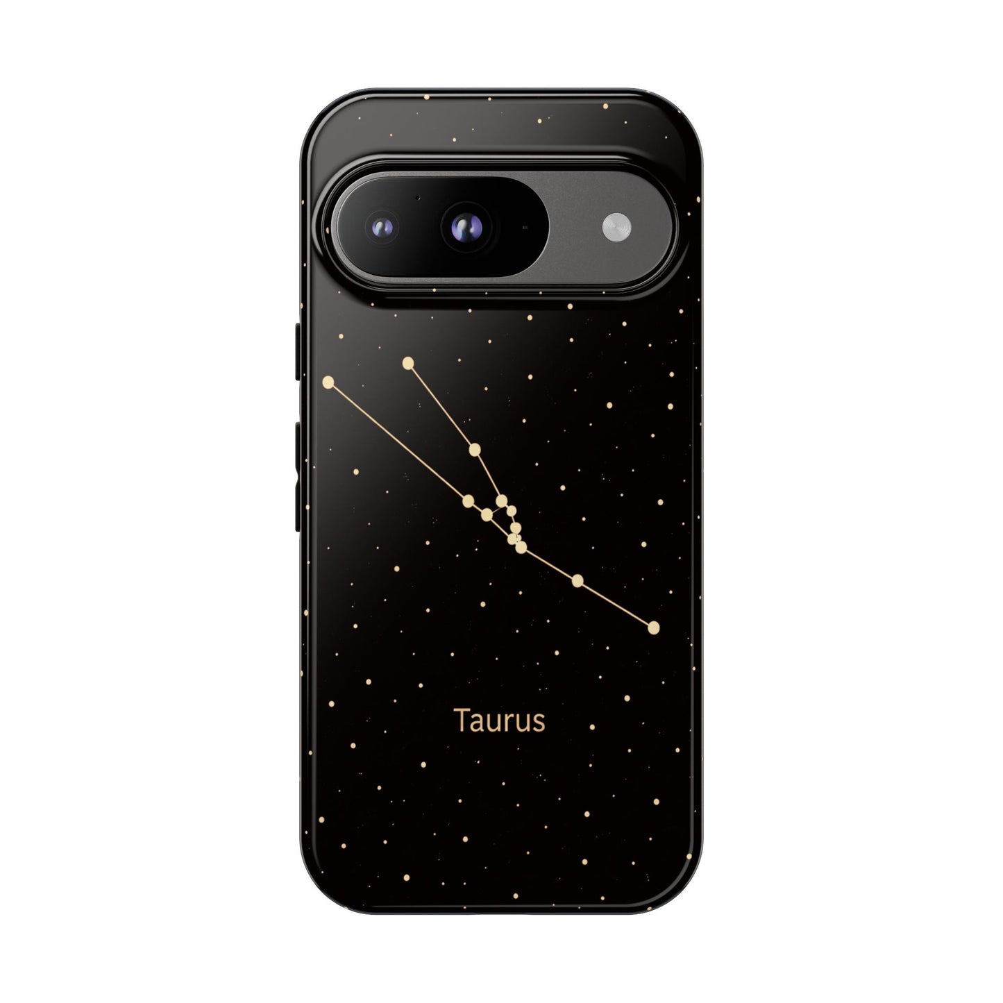 Taurus Zodiac Constellation Phone Case – Luxe Gold Celestial Cover