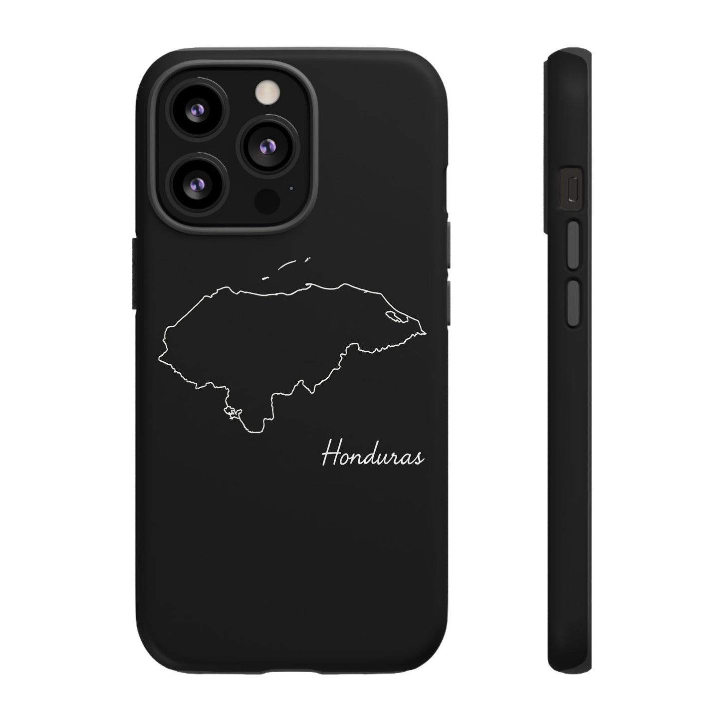Honduras Outline Phone Case – Minimal Country Map Tough Case (iPhone, Samsung, Pixel)