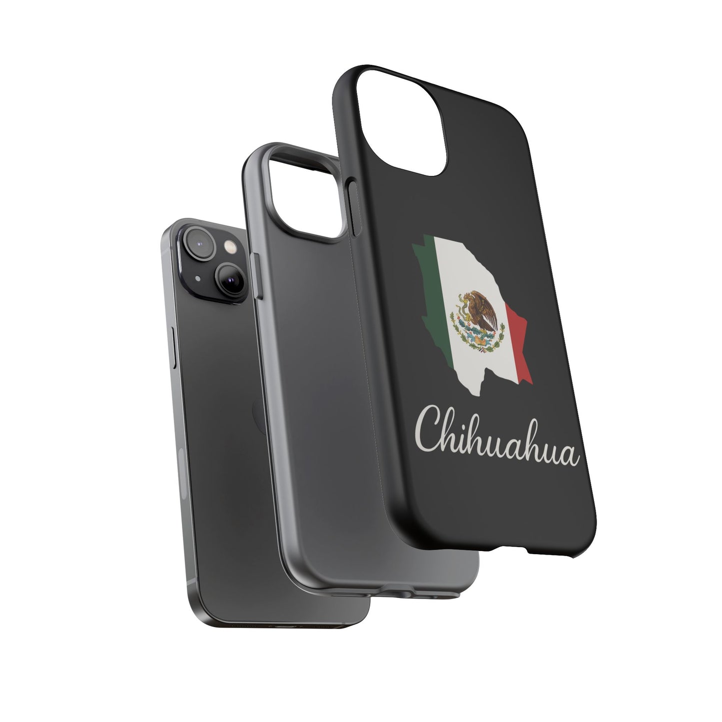 Chihuahua Mexico Flag Map Phone Case | Mexican American Pride Tough Case for iPhone & Samsung